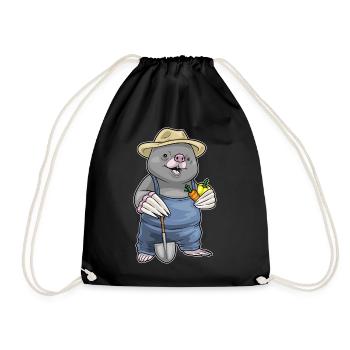 Ferme de Fruits Fermier-Taupe - Sac de sport léger - noir - Devant