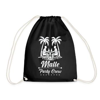 Malle Party Crew - Sac de sport léger - noir - Devant