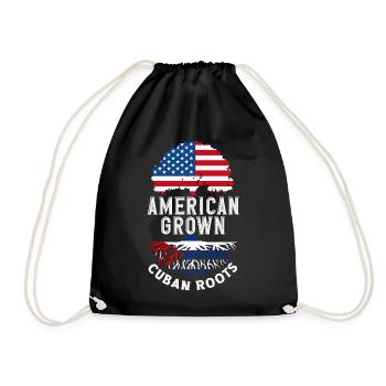 Cuba Pride & Home - Design du drapeau de Cuba - Sac de sport léger - noir - Devant
