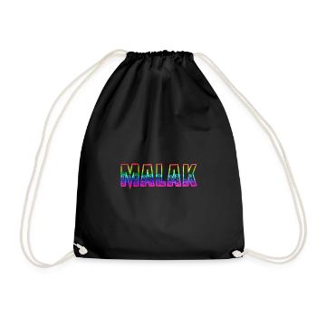 Malak RS Arc-en-ciel - Sac de sport léger - noir - Devant
