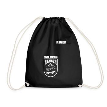 Rafting Canoë Kayak d’eau vive - Sac de sport léger - noir - Devant