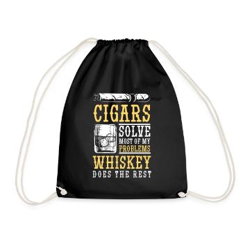 Célébration du Whiskey Waiter Man - Sac de sport léger - noir - Devant