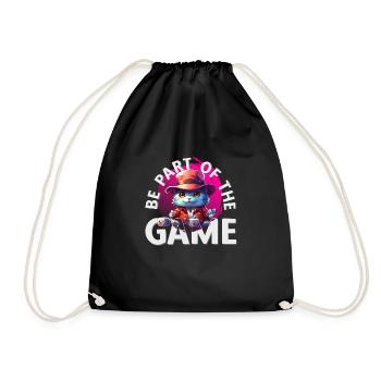 Boardgamer - Faites partie du jeu - Sac de sport léger - noir - Devant