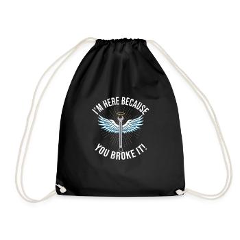 Mécanicien automobile - Sac de sport léger - noir - Devant