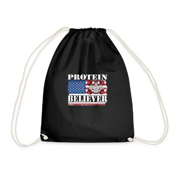 Culturisme - Sac de sport léger - noir - Devant