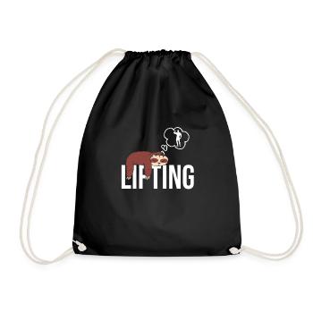 Culturisme - Sac de sport léger - noir - Devant