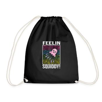 Jelly Whisperer - Drawstring Bag - black - Front