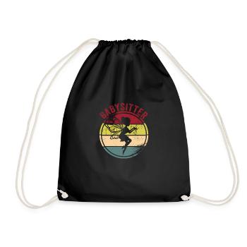 Baby-sitter - Sac de sport léger - noir - Devant