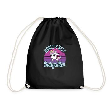 Baby-sitter - Sac de sport léger - noir - Devant