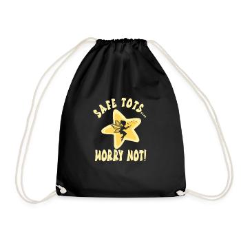 Baby-sitter - Sac de sport léger - noir - Devant