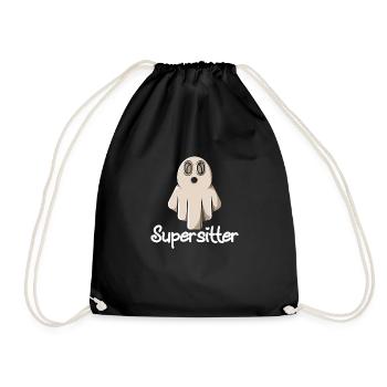 Baby-sitter - Sac de sport léger - noir - Devant
