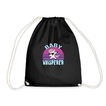 Baby-sitter - Sac de sport léger - noir - Devant