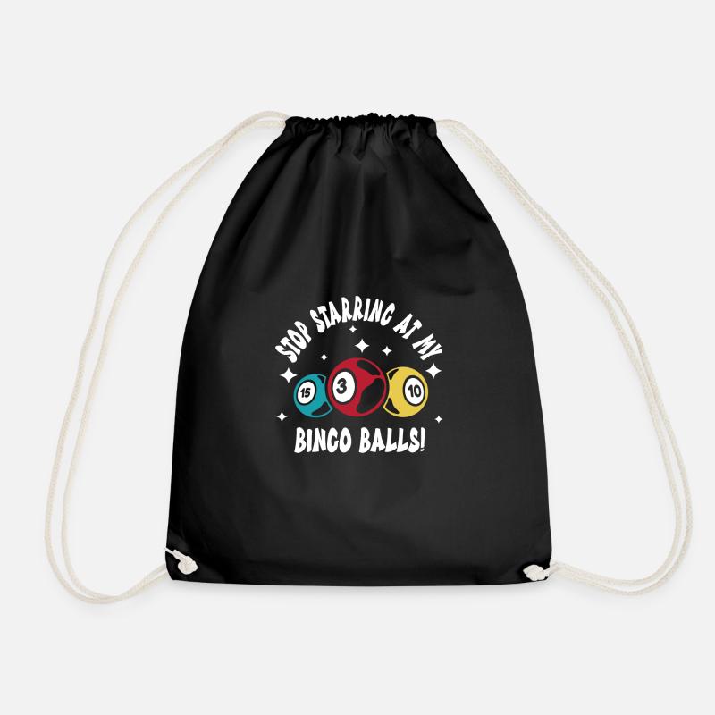 Bingo - Turnbeutel - Schwarz