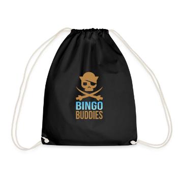 Bingo - Turnbeutel - Schwarz - Vorne
