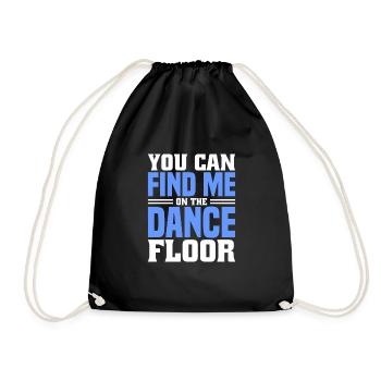 Wedding - Drawstring Bag - black - Front