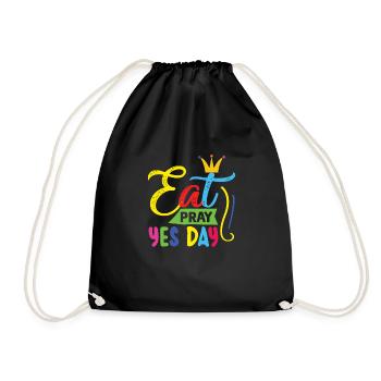 Oui Jour - Sac de sport léger - noir - Devant