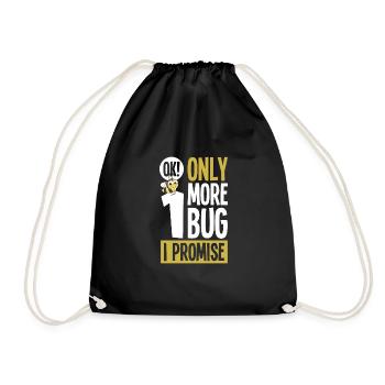 Insectes - Sac de sport léger - noir - Devant