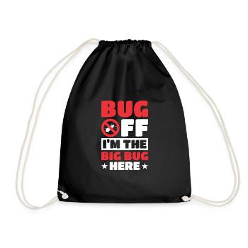 Insectes - Sac de sport léger - noir - Devant