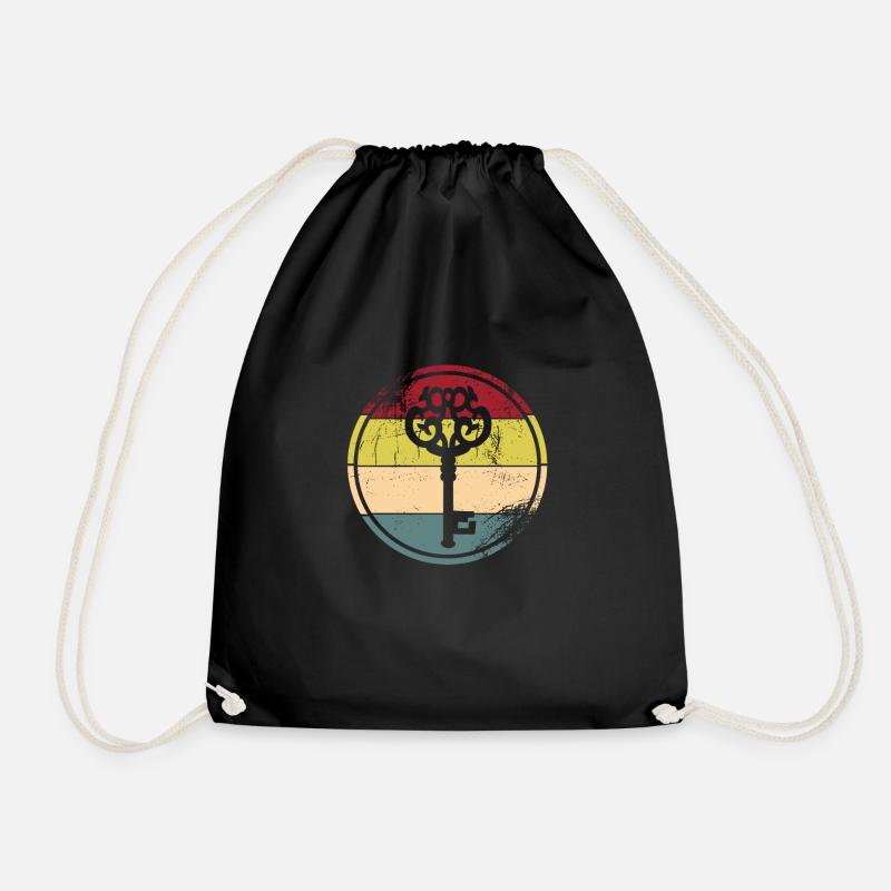 Escape Room - Drawstring Bag - black