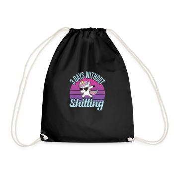 Festival - Drawstring Bag - black - Front