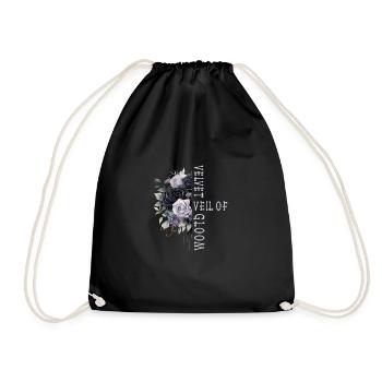 Goth Emo - Drawstring Bag - black - Front