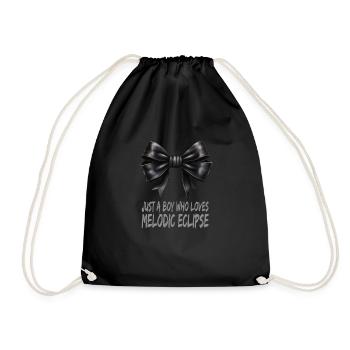 Goth Emo - Drawstring Bag - black - Front