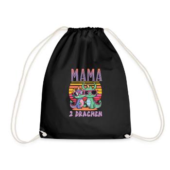 Maman - Sac de sport léger - noir - Devant