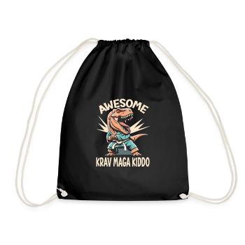 Krav Maga - Sac de sport léger - noir - Devant