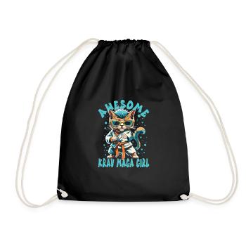 Krav Maga - Sac de sport léger - noir - Devant