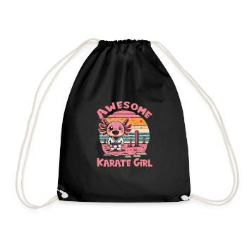 Karaté - Sac de sport léger - noir - Devant
