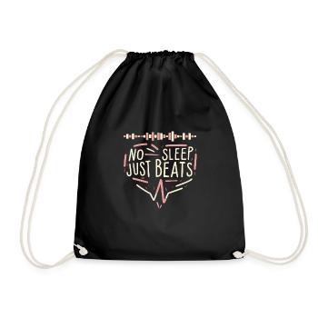 Festival - Drawstring Bag - black - Front