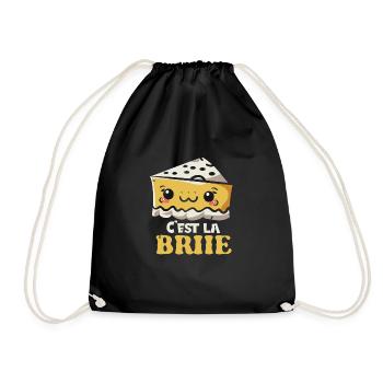 Cuisine française - Sac de sport léger - noir - Devant