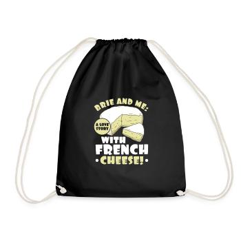 Cuisine française - Sac de sport léger - noir - Devant