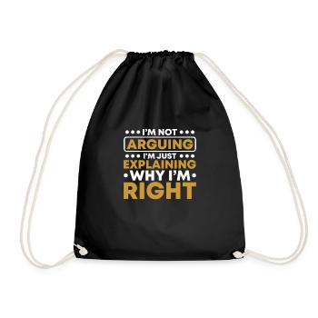 Philosophie - Sac de sport léger - noir - Devant