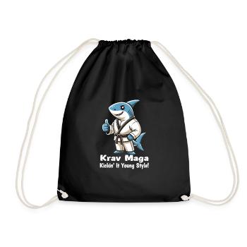 Krav Maga - Sac de sport léger - noir - Devant