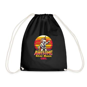 Krav Maga - Sac de sport léger - noir - Devant