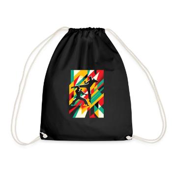 Capoeira - Sac de sport léger - noir - Devant