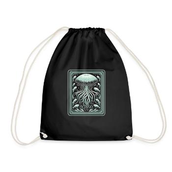 Méduse - Sac de sport léger - noir - Devant