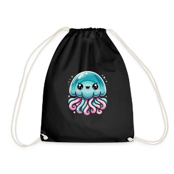 Méduse - Sac de sport léger - noir - Devant