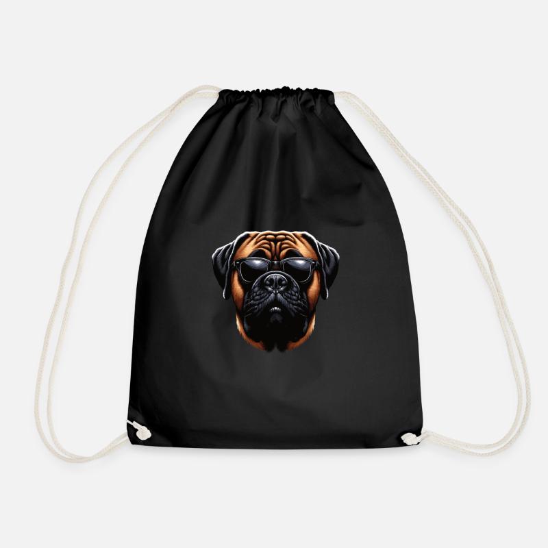 Bullmastiff - Turnbeutel - Schwarz