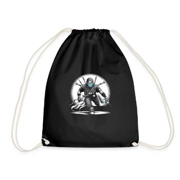 Geriatric nurse - Drawstring Bag - black - Front
