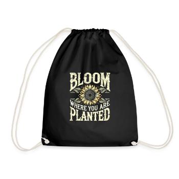 Jardin - Sac de sport léger - noir - Devant