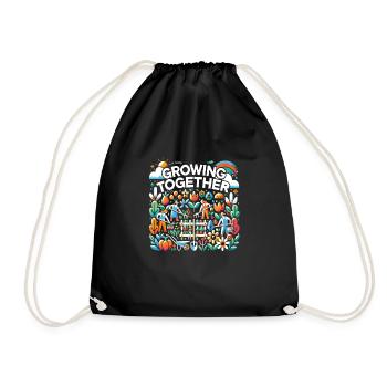 Jardin - Sac de sport léger - noir - Devant