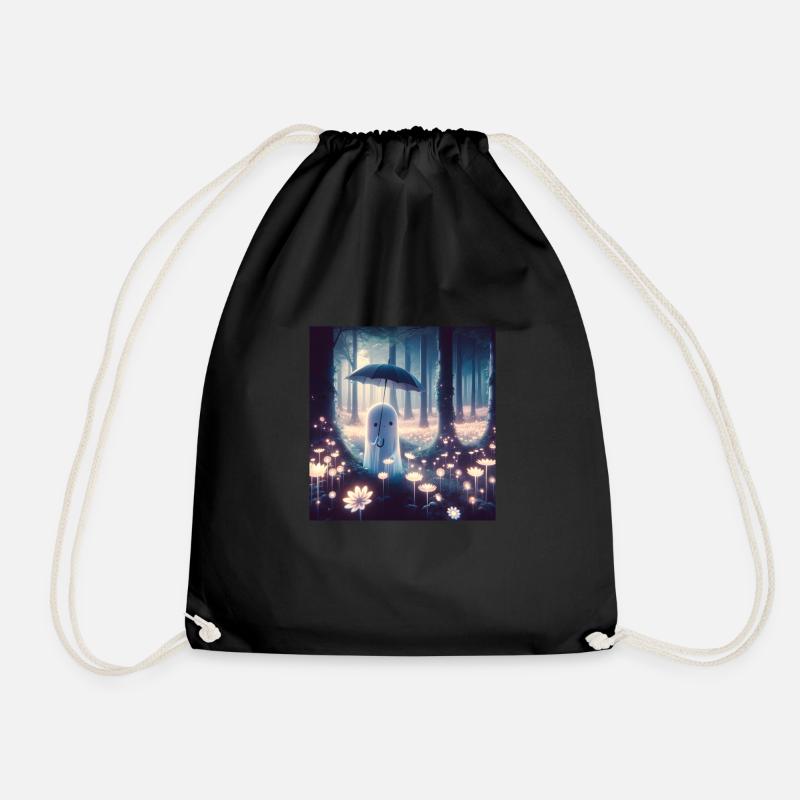 Fairy tale - Drawstring Bag - black