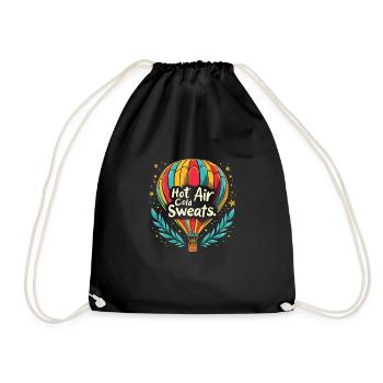 Balloon - Drawstring Bag - black - Front