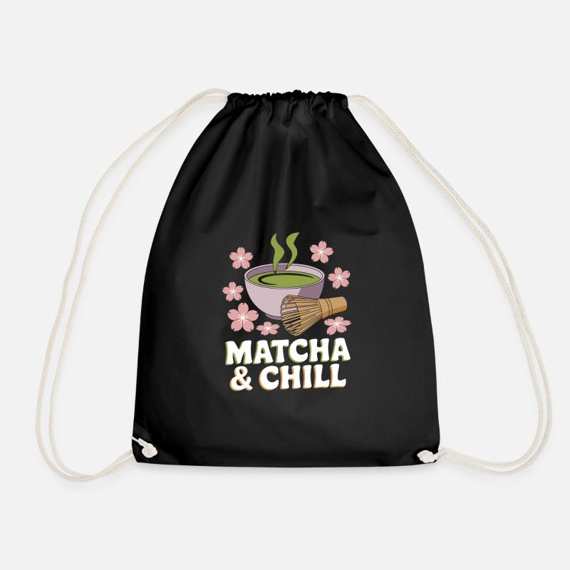 Matcha - Turnbeutel - Schwarz