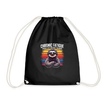 Humour de bureau - Sac de sport léger - noir - Devant