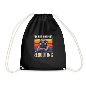 Humour de bureau - Sac de sport léger - noir - Devant