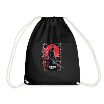 Kendo - Drawstring Bag - black - Front