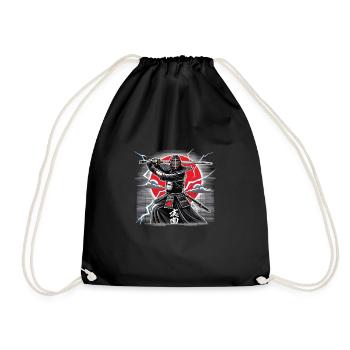 Kendo - Drawstring Bag - black - Front
